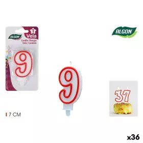 Ensemble de Bougies Algon Rouge (36 Unités) de Algon, Jeux - Réf : S2229286, Prix : 7,67 €, Remise : %