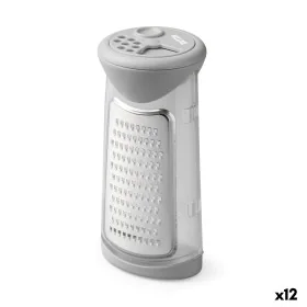 Grater with Container Quttin 7,5 x 7,5 x 16 cm (12 Units) by Quttin, Spiralizers, Manual Graters & Slicers - Ref: S2231826, P...