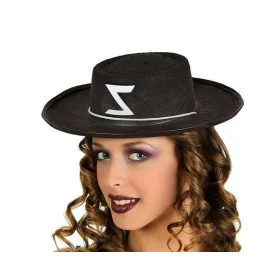 Chapeau 36529 Noir de BigBuy Carnival, Chapeaux de chasse - Réf : S2400221, Prix : 4,44 €, Remise : %