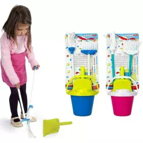 Set de Limpieza Cleaning Home 16 Cubo Fregona Recogedor Escoba de BigBuy Fun, Juguetes del hogar - Ref: S2408126, Precio: 8,5...