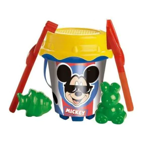 Balde de Praia Mickey Mouse PVC (6 pcs) de Mickey Mouse, Brinquedos para caixas de areia e praia - Ref: S2416140, Preço: 7,21...