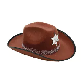 Cowboy Hat My Other Me Brown by My Other Me, Hunting Hats - Ref: S2418260, Price: 6,12 €, Discount: %