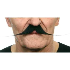 Moustache My Other Me Noir de My Other Me, Parties corporelles fausses - Réf : S2418578, Prix : 6,84 €, Remise : %