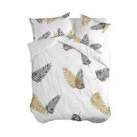 Housse de Couette HappyFriday Blanc Foliage Multicouleur 180 x 220 cm de HappyFriday, Couettes et housses de couette - Réf : ...