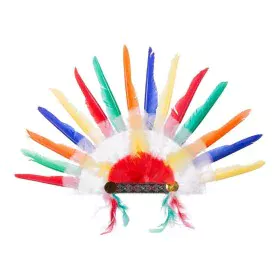 Hat My Other Me Multicolour Feathers American Indian 58 x 38 cm by My Other Me, Hunting Hats - Ref: S2420334, Price: 5,97 €, ...