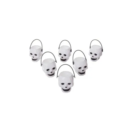 Halloween Decorations My Other Me Mini Skulls (6 uds) (6 x 5 x 5 cm) by My Other Me, Halloween - Ref: S2420464, Price: 4,48 €...