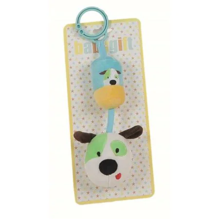 Rattle Dog Rattle 24 cm by BigBuy Fun, Rattles and plush hoops - Ref: S2426995, Price: 7,66 €, Discount: %