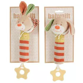 Teething Rattle for Babies Babygift 25 cm 25cm by BigBuy Fun, Rattles and plush hoops - Ref: S2427012, Price: 7,93 €, Discoun...