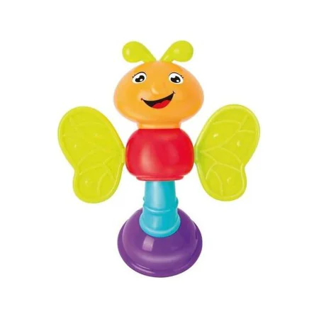 Sonajero Multicolor Abeja 14 cm de BigBuy Fun, Sonajeros y aros de peluche - Ref: S2427050, Precio: 3,90 €, Descuento: %