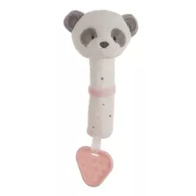 Anneau de dentition pour bébé Ours Panda Rose 20cm de BigBuy Fun, Tétines et anneaux de dentition - Réf : S2427078, Prix : 6,...