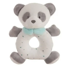 Rattle Cuddly Toy Panda bear Turquoise 20 cm by BigBuy Fun, Animals and figures - Ref: S2427085, Price: 7,74 €, Discount: %