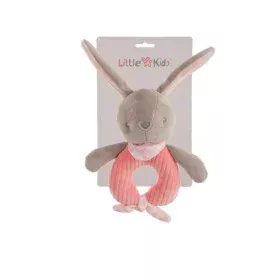 Rattle Cuddly Toy Rabbit Pink by BigBuy Fun, Animals and figures - Ref: S2427095, Price: 7,49 €, Discount: %