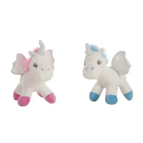 Fluffy toy Unicorn 20 cm by BigBuy Fun, Animals and figures - Ref: S2427924, Price: 6,91 €, Discount: %