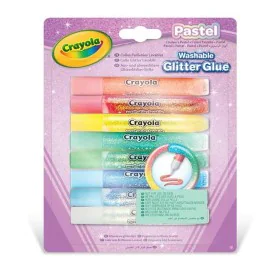 Pegamento en gel Crayola Pups Motorcycke Purpurina 8 Piezas Pastel de Crayola, Pegamentos blancos líquidos - Ref: S2430203, P...