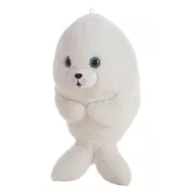 Fluffy toy Seal White 24 cm by BigBuy Kids, Animals and figures - Ref: S2431760, Price: 8,51 €, Discount: %