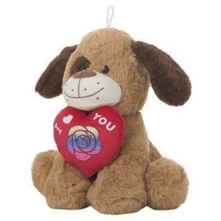 Peluche Amour Corazón Perro 25cm de BigBuy Kids, Animales y figuras - Ref: S2431784, Precio: 7,88 €, Descuento: %