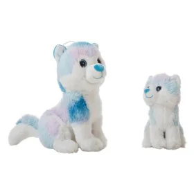 Fluffy toy Blue Husky 20 cm by BigBuy Kids, Animals and figures - Ref: S2431808, Price: 7,21 €, Discount: %