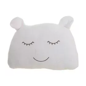 Coussin Ours Jouet Peluche 35 x 29 cm Blanc de BigBuy Kids, Coussins en peluche - Réf : S2431829, Prix : 6,45 €, Remise : %