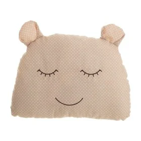 Cojín Oso Peluche 35 x 29 cm Beige de BigBuy Kids, Cojines de peluche - Ref: S2431831, Precio: 6,45 €, Descuento: %