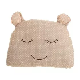 Cushion Bear Fluffy toy 35 x 29 cm Beige by BigBuy Kids, Plush cushions - Ref: S2431831, Price: 6,45 €, Discount: %