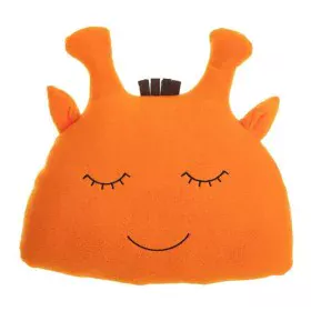 Cushion Giraffe 35 x 34 cm Orange by BigBuy Kids, Plush cushions - Ref: S2431839, Price: 5,81 €, Discount: %