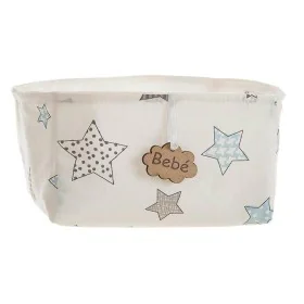 Panier Imprimé Etoiles 18 x 14 x 10,5 cm de BigBuy Kids, Stockage - Réf : S2431847, Prix : 7,02 €, Remise : %