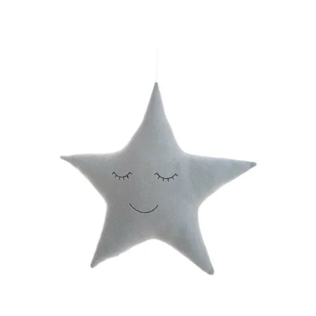 Cushion Star 51 x 51 cm Grey by BigBuy Kids, Plush cushions - Ref: S2431851, Price: 5,81 €, Discount: %