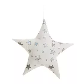 Almofada Estrela 51 x 51 cm Branco de BigBuy Kids, Almofadas de peluche - Ref: S2431852, Preço: 6,45 €, Desconto: %