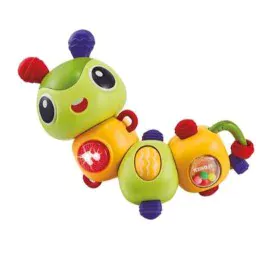 Interactive Toy Caterpillar 14 x 16 cm by BigBuy Fun, Sound Toys - Ref: S2432397, Price: 7,37 €, Discount: %