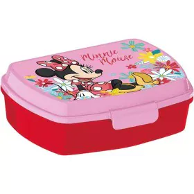 Sandwichmaker Minnie Mouse Spring Look Für Kinder rechteckig Polypropylen 17 x 14 x 5,6 cm von Minnie Mouse, Brotdosen - Ref:...