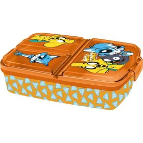 Compartment Lunchbox Mikecrack Orange polypropylene 21 x 14,5 x 7,5 cm by Mikecrack, Lunch boxes - Ref: S2435124, Price: 7,30...