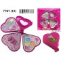 Conjunto de Maquilhagem Infantil Coração de BigBuy Fun, Estojos de maquilhagem - Ref: S2435245, Preço: 6,74 €, Desconto: %