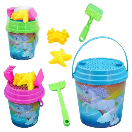 Set de jouets de plage Juinsa Licorne 17 x 17 cm de Juinsa, Jouets de sable et de plage - Réf : S2435416, Prix : 6,86 €, Remi...