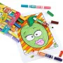 Conjunto de Canetas de Feltro Crayola Perfumado Lavável Ponta dupla 10 Peças de Crayola, Marcadores de ponta fina - Ref: S243...