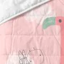 Bedspread (quilt) HappyFriday Moshi Moshi Multicolour 200 x 260 cm Pink flamingo by HappyFriday, Patchwork Quilts & Coverlets...