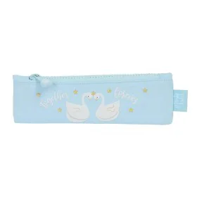 Holdall Glowlab Kids Blue 20 x 6 x 1 cm Swan Narrow by Glowlab Kids, Pencil cases - Ref: S2440912, Price: 6,36 €, Discount: %