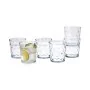 Set of glasses Quid Kata Transparent Glass 6 Pieces 260 ml by Quid, Tumblers - Ref: S2703156, Price: 3,69 €, Discount: %