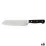 Cuchillo Santoku Quid Professional Inox Chef Black Negro Metal (Pack 6x) de Quid Professional, Cuchillos asiáticos - Ref: S27...