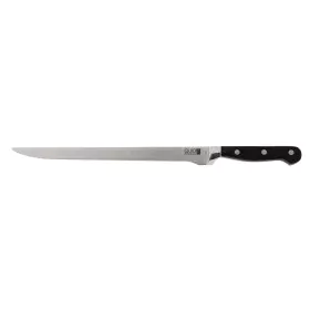 Ham knife Quid Professional Inox Chef Black Metal 28 cm (Pack 6x) by Quid Professional, Ham Knives - Ref: S2704491, Price: 60...