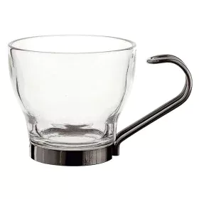 Satz von Kaffeetassen Quid Supreme Durchsichtig Glas Stahl 110 ml 3 Stücke von Quid, Tassen - Ref: S2705210, Preis: 3,35 €, R...