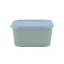 Porta Pranzo Quadrato con Coperchio Quid Inspira Verde Plastica 1,3 L di Quid, Conservazione di alimenti - Rif: S2710901, Pre...