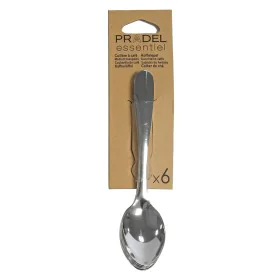 Ensemble de Cuillères Pradel essentiel Ondine Dessert Acier Métal 18 cm (6 Unités) de Pradel essentiel, Cuillères - Réf : S27...