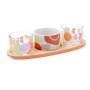 Set para servir Quid Kaleido Multicolor Madera 25 x 10 x 5,5 cm (4 Piezas) de Quid, Platos y fuentes - Ref: S2711574, Precio:...