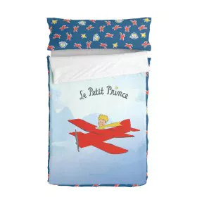 Couette rembourrée HappyFriday Le Petit Prince Son Avion Multicouleur 105 x 200 cm de HappyFriday, Sacs de couchage - Réf : D...