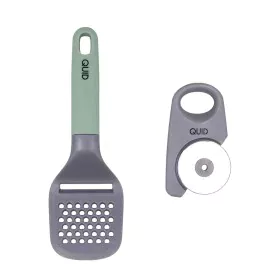 Set de Cocina Quid Ozon Verde Metal 2 Piezas de Quid, Cortapizzas - Ref: S2711916, Precio: 4,92 €, Descuento: %