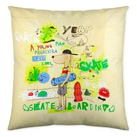 Cushion cover Cool Kids Skate Boarding (50 x 50 cm) by Cool Kids, Cushion Covers - Ref: S2800322, Price: 6,12 €, Discount: %