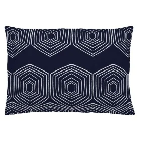 Housse de coussin Naturals Blue Mand (50 x 30 cm) de Naturals, Housses de coussin - Réf : S2806065, Prix : 8,31 €, Remise : %