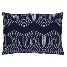 Housse de coussin Naturals Blue Mand (50 x 30 cm) de Naturals, Housses de coussin - Réf : S2806065, Prix : 7,48 €, Remise : %