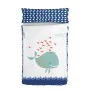 Quilted Zipper Bedding HappyFriday Moshi Moshi Whale Multicolour 105 x 200 cm by HappyFriday, Slumber Bags - Ref: D1609801, P...