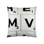 Housse de coussin Naturals Scrabble (50 x 50 cm) de Naturals, Housses de coussin - Réf : S2806461, Prix : 6,15 €, Remise : %